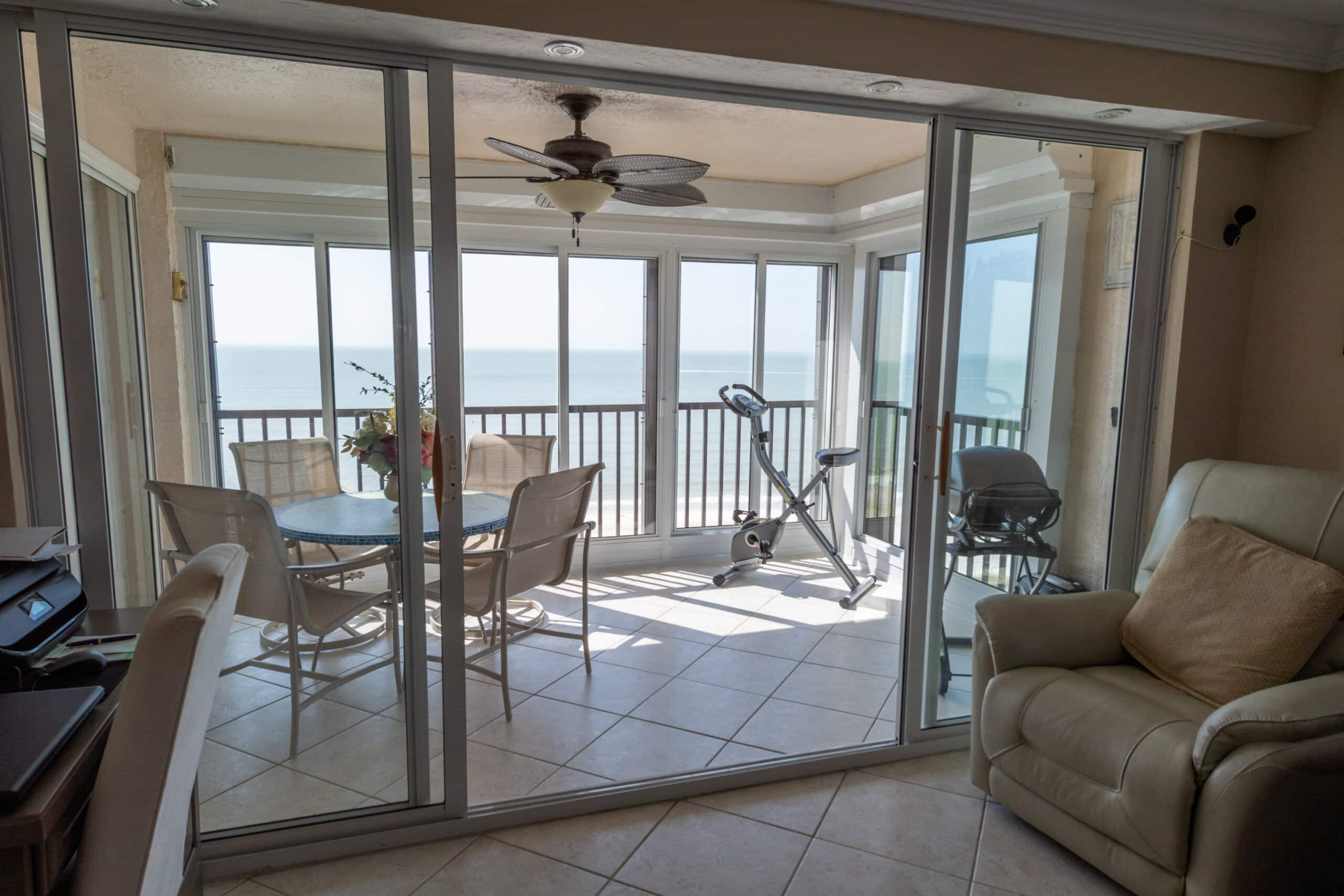 Premier View Walls, White, Interior View, Daytime